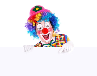 Clown smiling HD wallpaper
